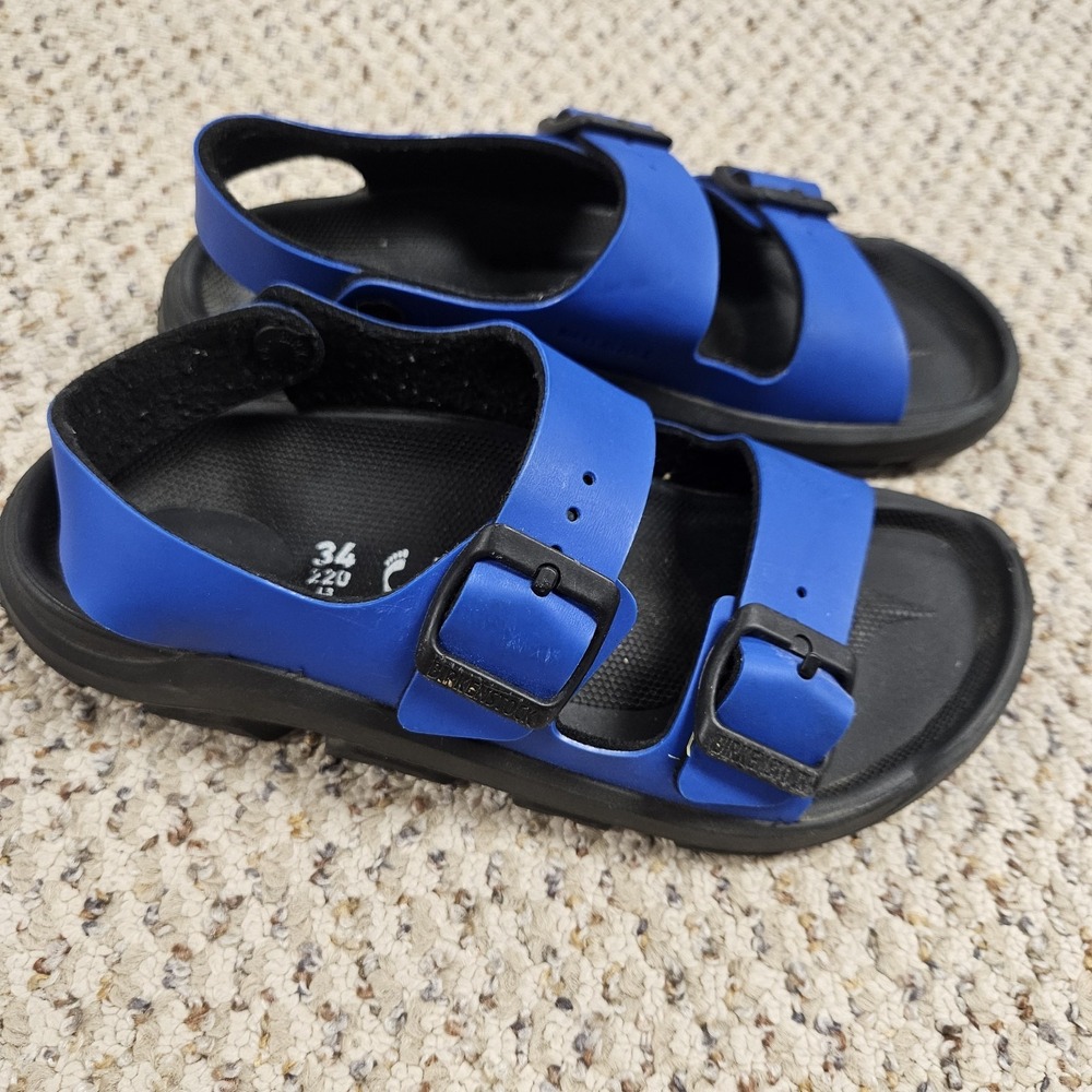 Birkenstock Blue Mogami Kids Size 34 US 2